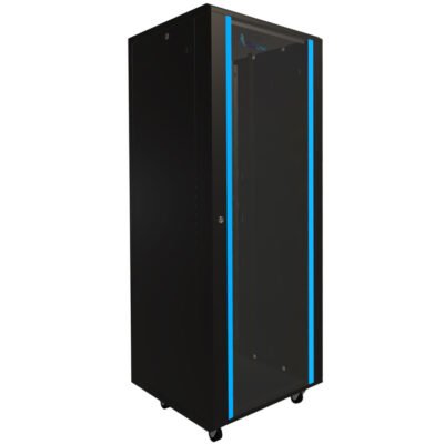 Szafa rack stojąca Extralink 37U 600x600 Czarna