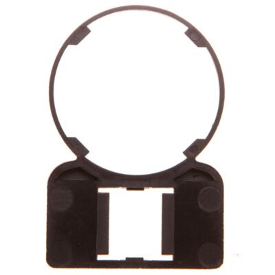 Tabliczka opisowa 45x30mm czarna prostokatna LPXAU100