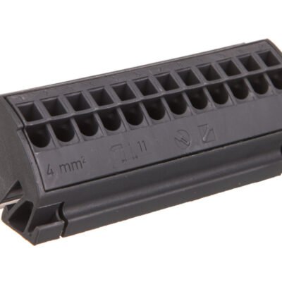 Blok potencjałowy 4mm2 ciemnoszary 812-102