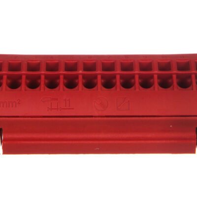 Blok potencjałowy 4mm2 czerwony 812-103
