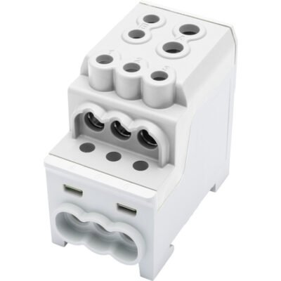Blok rozdzielczy - dystrybucyjny Al/Cu SDB 200 (80030) SIMBLOCK szary 81602002