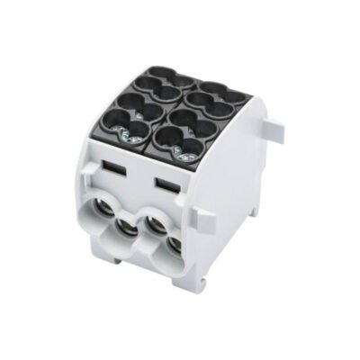 Blok rozdzielczy-odgałęźny Al/Cu SCB 25-2 (80120) SIMBLOCK jednobiegunowy 2x25mm2 czarny 81505007