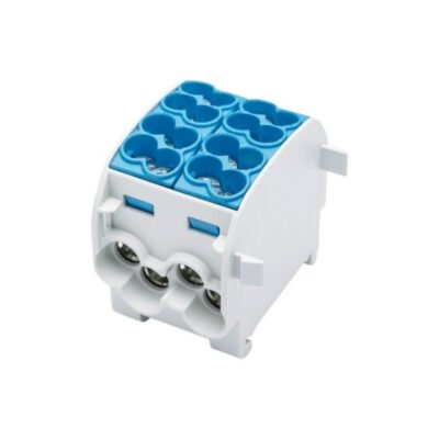 Blok rozdzielczy-odgałęźny Al/Cu SCB 25-2 (80120) SIMBLOCK jednobiegunowy 2x25mm2 niebieski 81505003