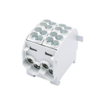 Blok rozdzielczy-odgałęźny Al/Cu SCB 25-2 (80120) SIMBLOCK jednobiegunowy 2x25mm2 szary 81505002