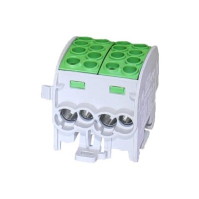 Blok rozdzielczy-odgałęźny Al/Cu SCB 35-2 (80220) SIMBLOCK jednobiegunowy 2x35mm2 zielony 81506005