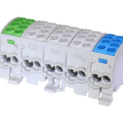 Blok rozdzielczy-odgałęźny Al/Cu SCB 35-5X (80250) SIMBLOCK pięciobiegunowy 35mm2 zie/sza/nie 81507020