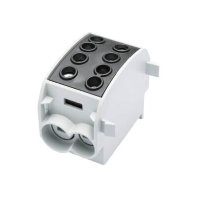 Blok rozdzielczy-odgałęźny Al/Cu SCB 70 (80310) SIMBLOCK jednobiegunowy 70mm2 czarny 81508007