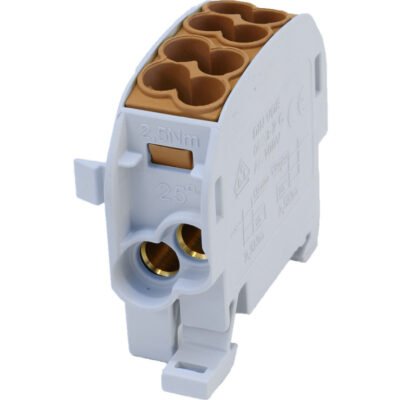 Blok rozdzielczy - odgałęźny SCB 25-Cu (80110) SIMBLOCK brązowy 81503015