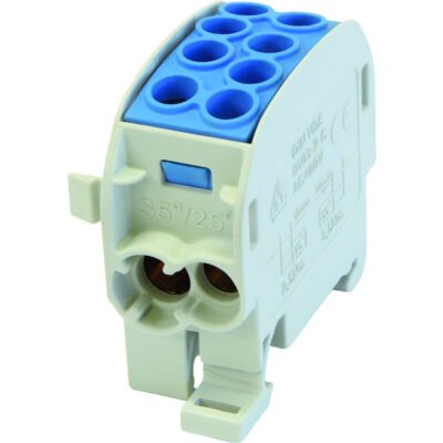 Blok rozdzielczy - odgałęźny SCB 35-Cu (80210) SIMBLOCK niebieski 81504003