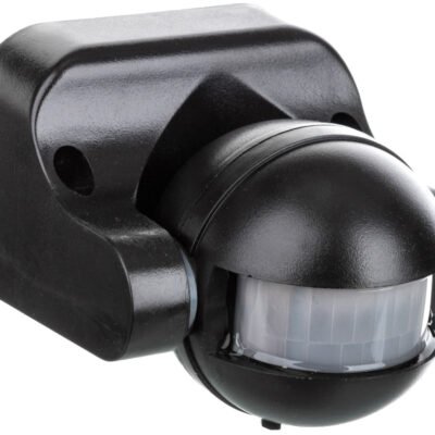 Czujnik ruchu CR-1, max 1200W, AC220-240V, 50/60Hz, kąt działania 180*, zasięg 10m 1,8- 2,5m, IP44