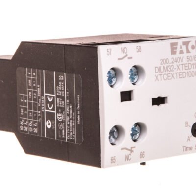 Elektroniczny moduł czasowy opóźnione odpadanie 5-100sek 1Z 1R 230V AC DILM32-XTED11-100(RAC240) 104948