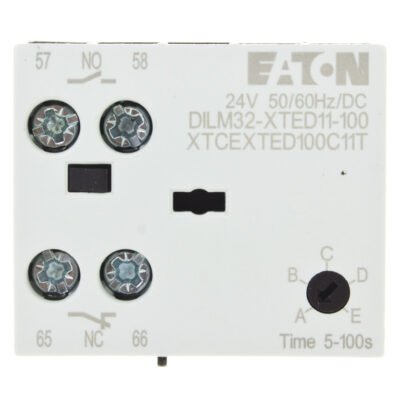 Elektroniczny moduł czasowy opoźnione odpodanie 0,05-100s 1Z 1R 24V AC/DC DILM32-XTED11-100(RA24) 104946