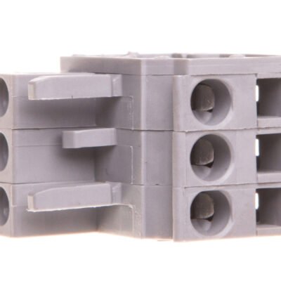Gniazdo MCS-MIDI Classic kątowe 3-biegunowe szare raster 5mm 232-203/026-000