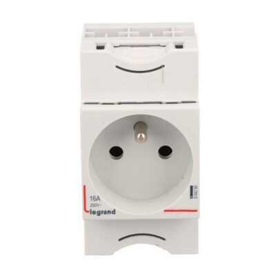 Gniazdo modułowe serwisowe 2P+Z 10/16A 250V na szynę G380 004280