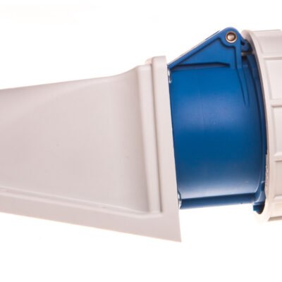 Gniazdo stałe 32A 5P 230V niebieskie IP67 1252-9v
