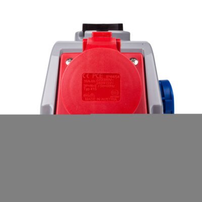 Gniazdo stałe z wyłącznikiem L-0-P 16A 5P 400V + 2P+Z 230V IP44 COMBO-POL 960615411W