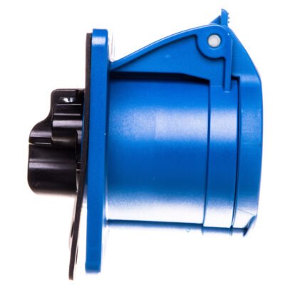 Gniazdo tablicowe 16A 3P 230V /75x75/ niebieskie IP44 TWIST 313-6f7