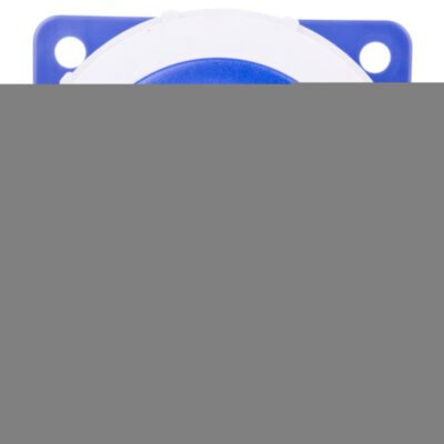 Gniazdo tablicowe 16A 3P 230V /75x75/ niebieskie IP67 POWER TWIST 3132-6