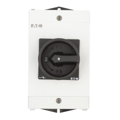 Łącznik krzywkowy 0-1 3P 25A 1Z 1R w obudowie IP65 P1-25/I2/SVB-SW/HI11 207295