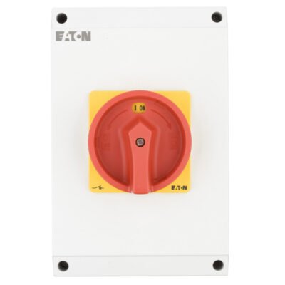Łącznik krzywkowy 0-1 6P 63A w obudowie IP65 T5B-3-8342/I4/SVB 207242