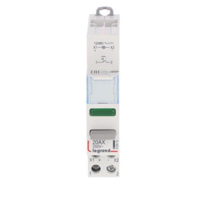 Łącznik modułowy bistabilny z lampką LED 1Z 20A 12/48V AC/DC LP441 412912