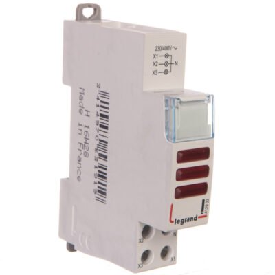 Lampka modułowa 3-fazowa czerwona LED 230/400V L434 412933
