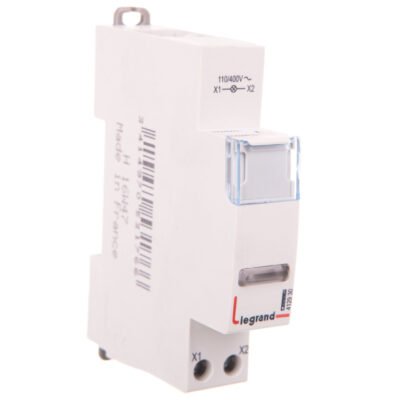 Lampka modułowa 1-fazowa biała LED 110/400V L408 412930