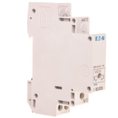 Lampka modułowa 1-fazowa czerwona z funkcją migania 110-240V AC/DC Z-BEL/R230 284929