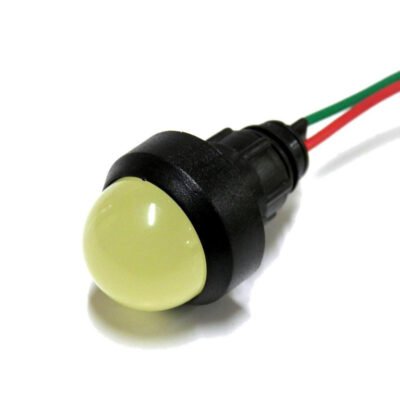 Lampka sygnalizacyjna 20mm żółta KLP 20Y/24V 12-24V 84420004