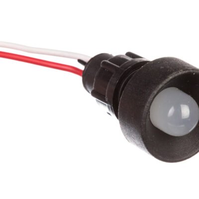 Lampka sygnalizacyjna LED 10mm biała Klp10W/24V 84410006