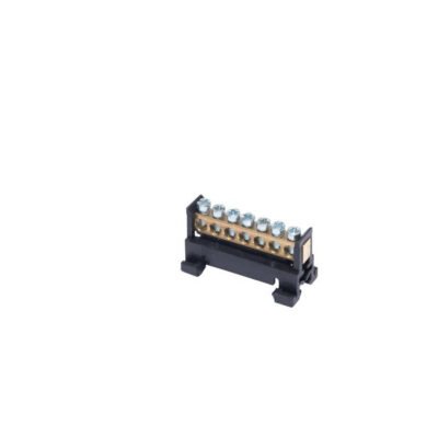 Listwa zaciskowa na szynę L7 fazowa 7-torowa 16mm 400V AC 63A czarna 81700007