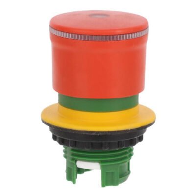 Miniaturowy przycisk bezpieczeństwa 30mm do otworu 22mm pierścień podświetlany odblokowanie przez pociągnięcie M22-PVL30