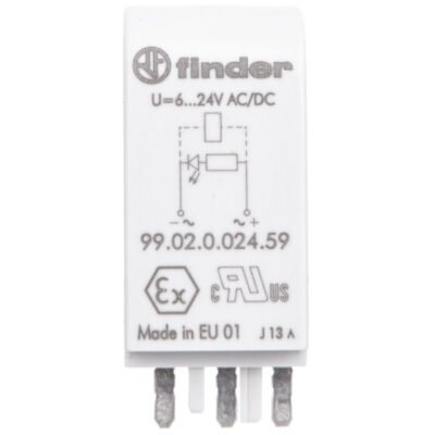 Moduł sygnalizacyjny LED zielony 6-24V AC/DC 99.02.0.024.59