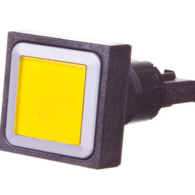 Napęd przycisku 25x25mm żółty bez samopowrotu z podświetleniem Q25LTR-GE/WB 086346