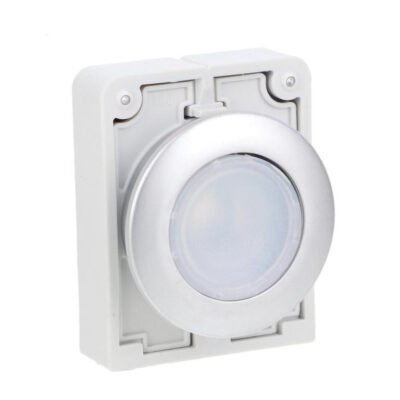 Napęd przycisku 30mm płaski biały z podświetleniam z samopowrotem M30C-FDL-W 182925