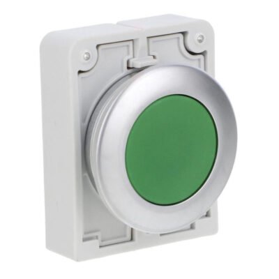 Napęd przycisku 30mm płaski zielony z samopowrotem M30C-FD-G 182919