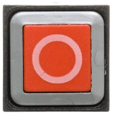 Napęd przycisku czerwony z samopowrotem Q18D-10 086299