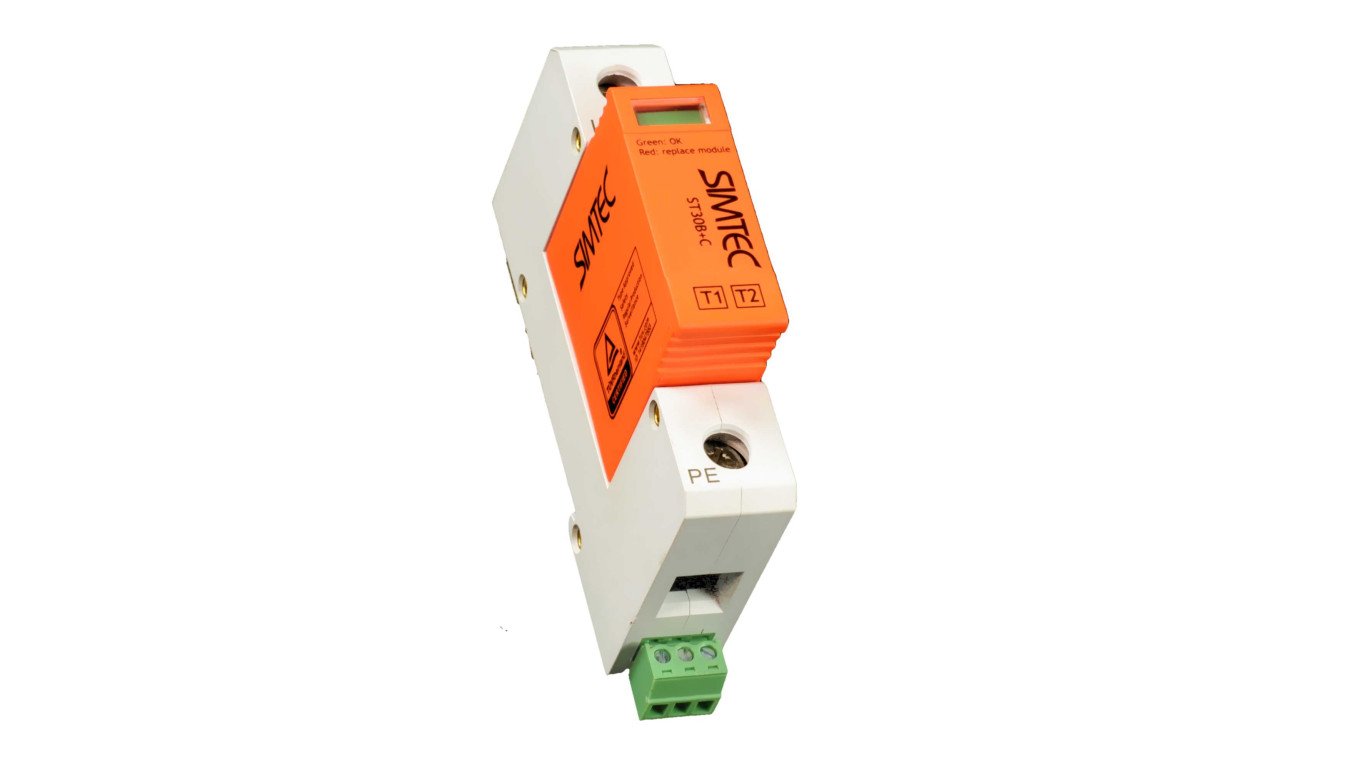 Ogranicznik przepięć Typ T1+T2 1P 30kA 275V warystorowy SIMTEC ST30Typ T1+T21P 85202010