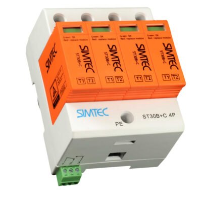 Ogranicznik przepięć warystorowy Typ T1+T2 4P 30kA 275V SIMTEC ST30 85201010