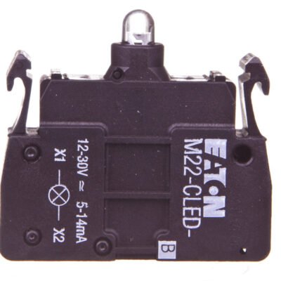 Oprawka z LED niebieska 12-30V AC/DC M22-CLED-B 218061