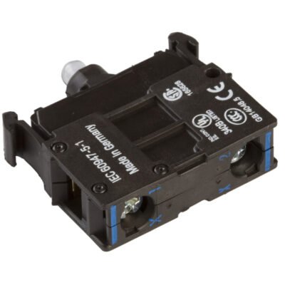 Oprawka z LED niebieska 12-30V AC/DC M22-LED-B 218057