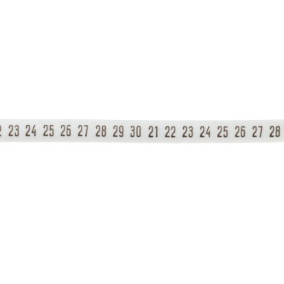 Oznacznik DK 2/Z5 /21-30/ biały 89280006 (100szt.)