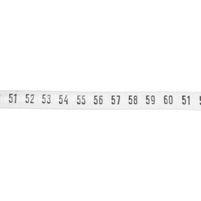 Oznacznik DK2/Z6 /51-60/ biały 89206006 /100szt./