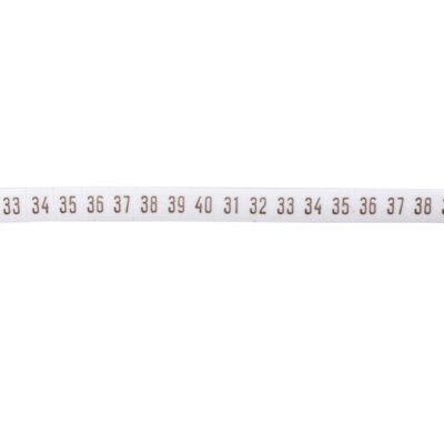Oznacznik biały DK2/Z5 /31-40/ 89281006 (100szt.)