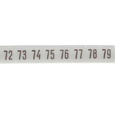 Oznacznik biały DK2/Z5 /71-80/ 89300006 (100szt.)