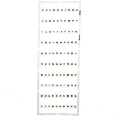 Oznaczniki Mini-WSB 2x 51-100 biały 248-507 /5szt./
