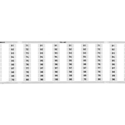 Oznaczniki WMB 2x 51-100 793-607 /5szt./