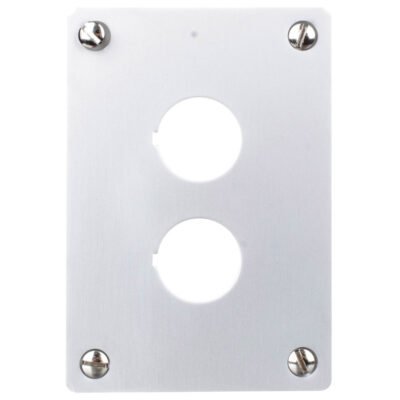 Płyta czołowa do montażu podtynkowego 2-otwory 22mm M22-E2 216543
