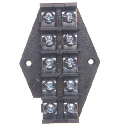 Płytka odgałęźna ZPT /10mm2/ 5-torów czarna ZPT 5-10.0 83006007