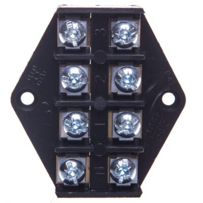 Płytka odgałęźna ZPT/2,5mm2/4-tory czarna ZPT 4-2.5 83001007